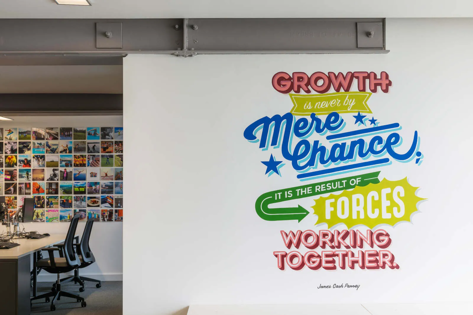 Internal Wall in Ogilvy Offices