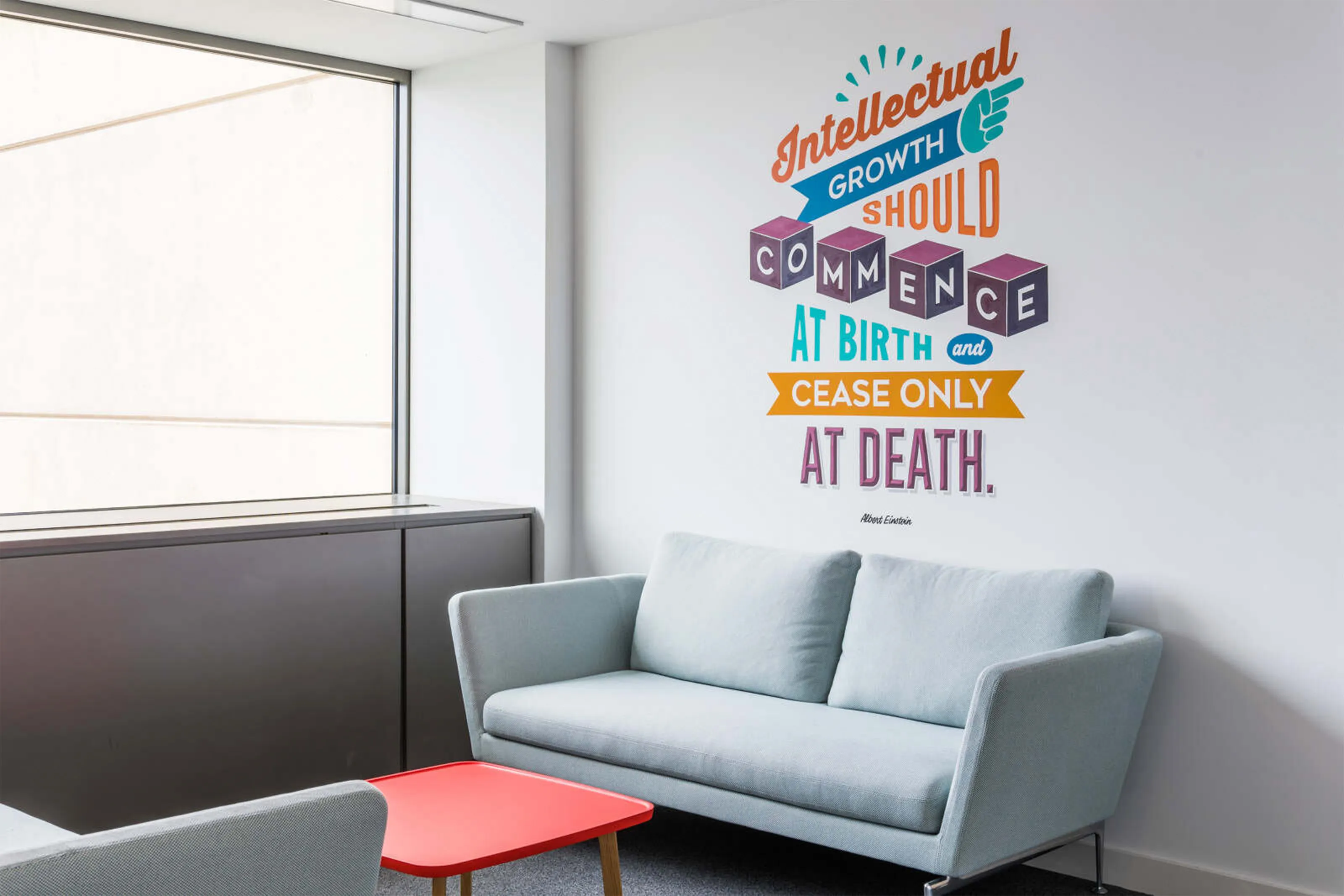 Internal Wall in Ogilvy Offices