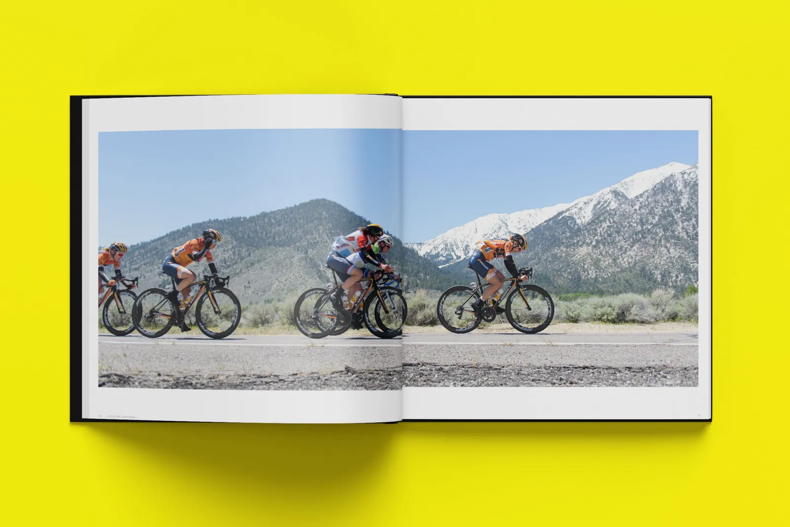 An extract from the Velofocus women cycling book Velofocus Double Page Spread
