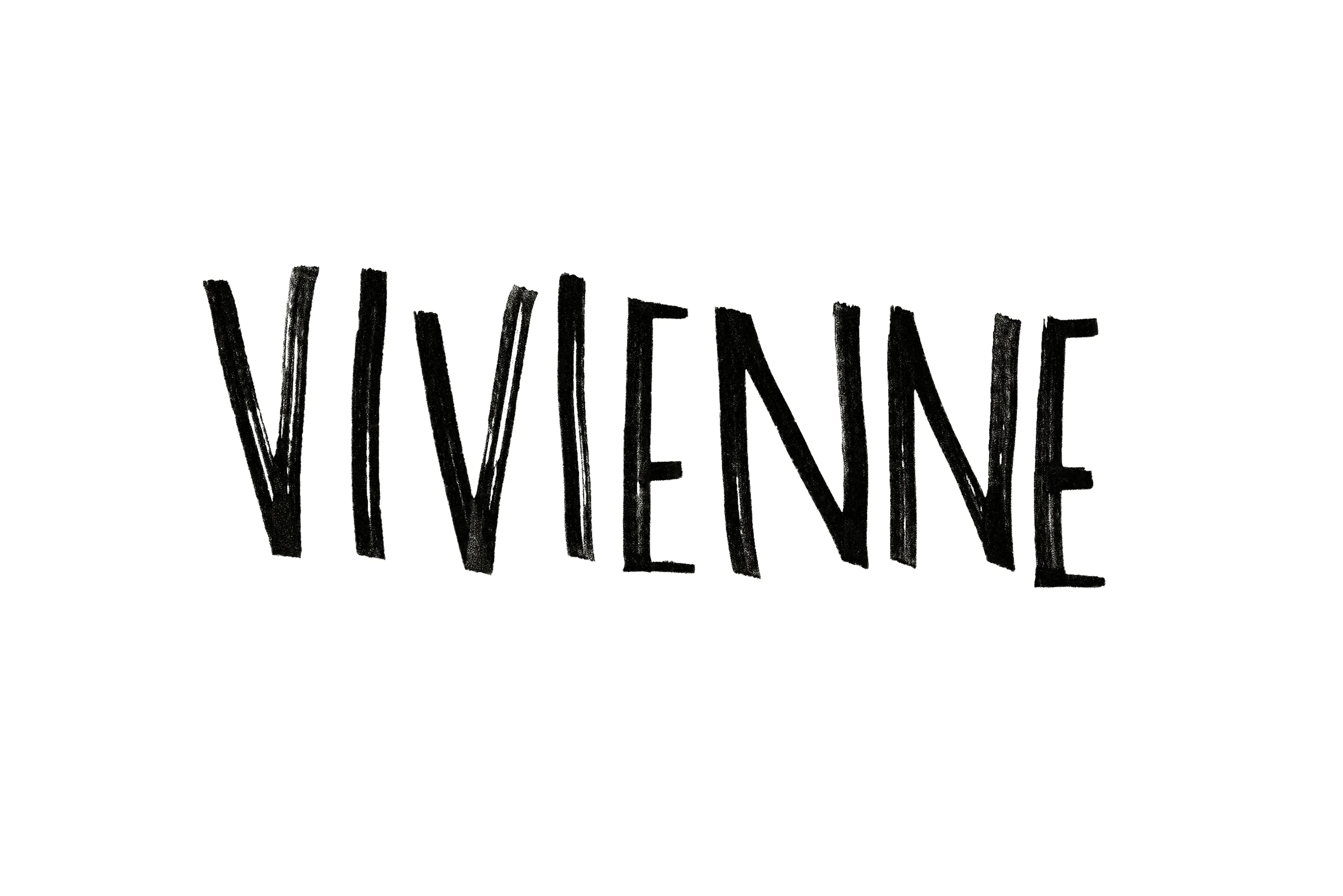 Marker Pen Logo Vivienne Type Face Alternative